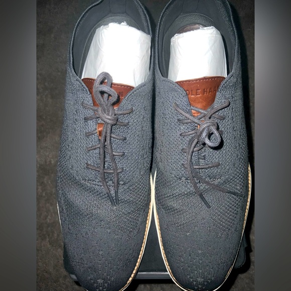 COLE HAAN Men’s OriginalGrand Wingtip Oxford Magnet Stitchlite-Ivory, Si… main image 5